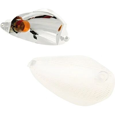 Semnal de direcție față transparent Piaggio NRG Typhoon - semnalizare Semnal de direcție față transparent Piaggio NRG Typhoon - semnalizare
