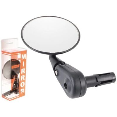 Miroir de vélo V BIKE - Ø76mm Réglable Pliable à l'extrémité du guidon - Publicité Miroir de vélo V BIKE - Ø76mm Réglable Pliable à l'extrémité du guidon - Publicité