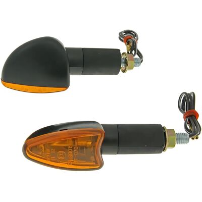 VICMA 9398 Clignotant - Avant, Orange/Noir VICMA 9398 Clignotant - Avant, Orange/Noir