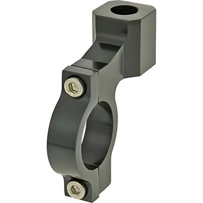Supporto specchio in alluminio Vparts M10 - Manubrio 22mm - Nero Supporto specchio in alluminio Vparts M10 - Manubrio 22mm - Nero