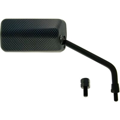 Vparts F1 Miroir Carbone Mat - Rétroviseur Moto Vparts F1 Miroir Carbone Mat - Rétroviseur Moto
