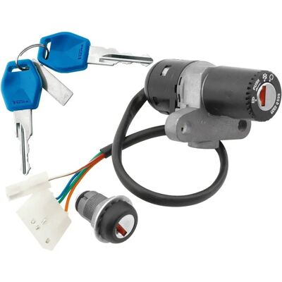 V PARTS Derbi/Aprilia Key Switch - Keyless Entry - Key Set Included - Key Switch - Universal V PARTS Derbi/Aprilia Key Switch - Keyless Entry - Key Set Included - Key Switch - Universal