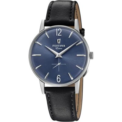 Festina - F20248/3 - Cowhide Leather - Quartz - Watch - Publicité Festina - F20248/3 - Cowhide Leather - Quartz - Watch - Publicité