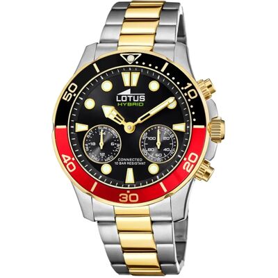 Montre Connectée Lotus pour Hommes 44,5mm Noir - Publicité Montre Connectée Lotus pour Hommes 44,5mm Noir - Publicité