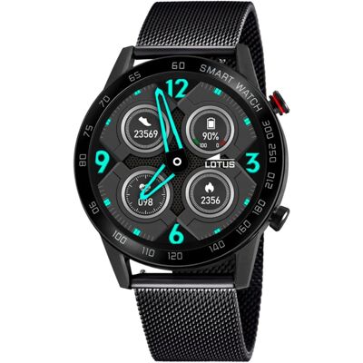 Montre connectée Lotus pour hommes - Numérique - Acier inoxydable - Noir - 50018/1 Montre connectée Lotus pour hommes - Numérique - Acier inoxydable - Noir - 50018/1