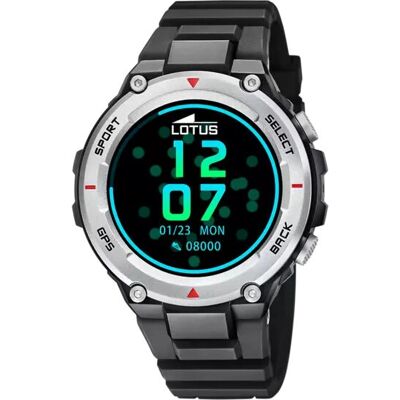 Montre connectée Lotus 50024/2 - GPS, Écran tactile, Noir - Publicité Montre connectée Lotus 50024/2 - GPS, Écran tactile, Noir - Publicité