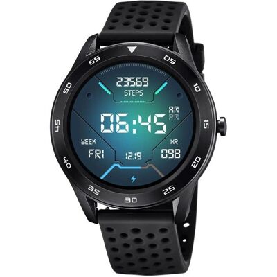 Montre connectée Lotus L50013-D pour hommes - Silicone noir Montre connectée Lotus L50013-D pour hommes - Silicone noir