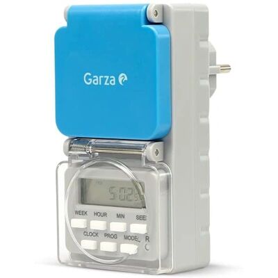 Minuterie Numérique Garza - Résistant aux Intempéries 20 Cycles - 400615G Minuterie Numérique Garza - Résistant aux Intempéries 20 Cycles - 400615G