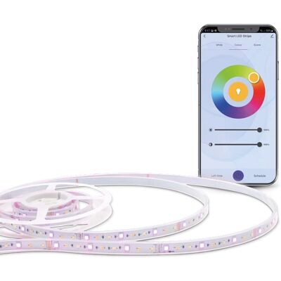 Striscia LED WiFi Garza SmartHome - 24W, RGB, IP67, 2100 Lumen Striscia LED WiFi Garza SmartHome - 24W, RGB, IP67, 2100 Lumen