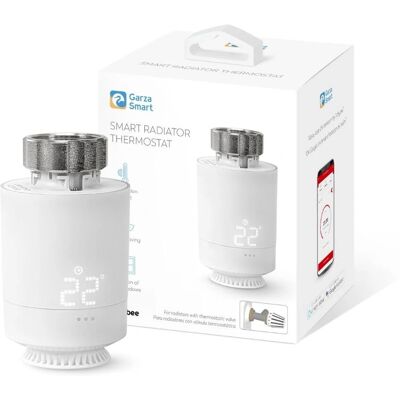 Tête Thermostat Zigbee Garza - Contrôle et Automatisation - Publicité Tête Thermostat Zigbee Garza - Contrôle et Automatisation - Publicité