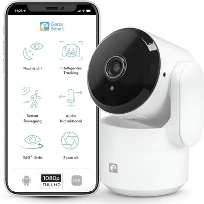 Garza Nicole 360° HD Beveiligingscamera - Volledige Controle over je Huis Garza Nicole 360° HD Beveiligingscamera - Volledige Controle over je Huis