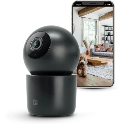 Garza Orwell 1440p 360° Wi-Fi Beveiligingscamera - Nachtzicht Garza Orwell 1440p 360° Wi-Fi Beveiligingscamera - Nachtzicht