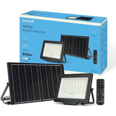 Garza - Abora - 800 lm - 4000K - Foco solar LED Garza - Abora - 800 lm - 4000K - Foco solar LED