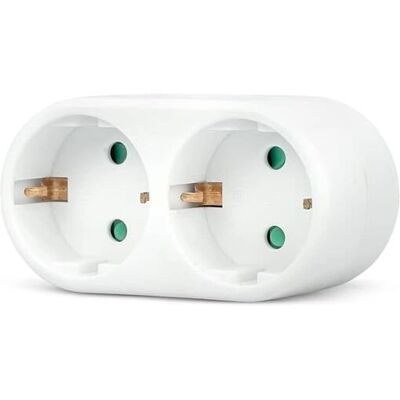 Garza Power Tomada Dupla Proteção Infantil - Adaptador Garza Power Tomada Dupla Proteção Infantil - Adaptador