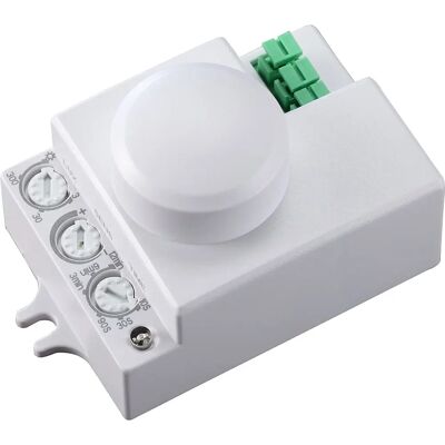 Garza Power Motion Detector - 360° Infrared Microwave Sensor Garza Power Motion Detector - 360° Infrared Microwave Sensor