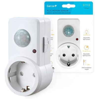 Sensor de Movimento Infravermelho Garza Power - 120° - Branco Sensor de Movimento Infravermelho Garza Power - 120° - Branco