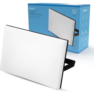 Proiettore LED Garza - 50W, Bianco, 6000K, 215x80x150mm - Esterno Proiettore LED Garza - 50W, Bianco, 6000K, 215x80x150mm - Esterno