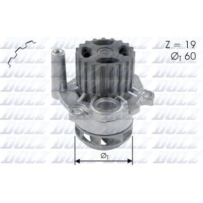 DOLZ A197 Wasserpumpe - Passend für Seat Ibiza, Skoda Fabia, VW Polo DOLZ A197 Wasserpumpe - Passend für Seat Ibiza, Skoda Fabia, VW Polo