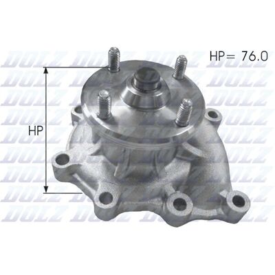 Dolz K109 Wasserpumpe - Motorkühlung für Kia Hyundai Dolz K109 Wasserpumpe - Motorkühlung für Kia Hyundai