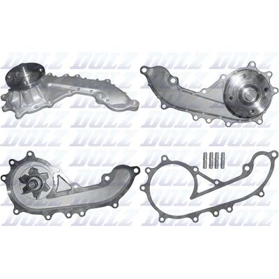 DOLZ T245 Wasserpumpe - Motor kühlsystem, Toyota Hiace DOLZ T245 Wasserpumpe - Motor kühlsystem, Toyota Hiace
