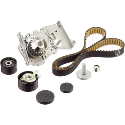 DOLZ Pompe à eau et kit de distribution Renault - 132 dents, 27mm - Publicité DOLZ Pompe à eau et kit de distribution Renault - 132 dents, 27mm - Publicité