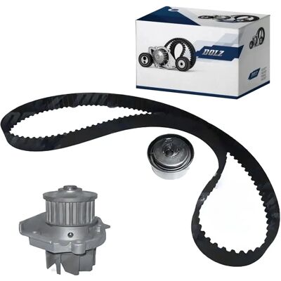 DOLZ Wasserpumpe & Zahnriemen-Set - Wasserpumpe, 129 Zähne, 22mm breit - Wasserpumpe & Zahnriemen-Kit DOLZ Wasserpumpe & Zahnriemen-Set - Wasserpumpe, 129 Zähne, 22mm breit - Wasserpumpe & Zahnriemen-Kit