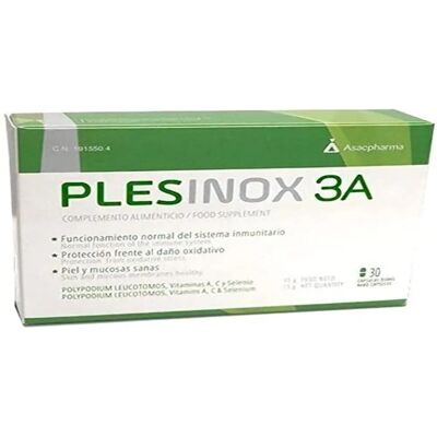 Asacpharma Plesinox 3a ayuda a tus defensas - Suplemento Asacpharma Plesinox 3a ayuda a tus defensas - Suplemento