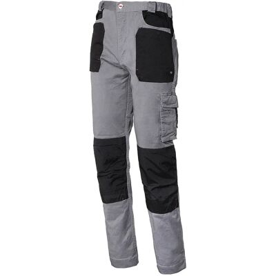 Pantalones de trabajo elásticos ISSALINE Gris XXL Pantalones de trabajo elásticos ISSALINE Gris XXL