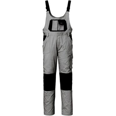 Pantalón de trabajo Issaline - Peto elástico con refuerzos y bolsillos Pantalón de trabajo Issaline - Peto elástico con refuerzos y bolsillos