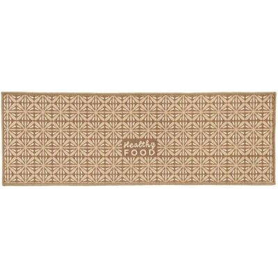 Alfombra de Cocina Beige de Poliamida y Látex Gift Decor - Alfombra Alfombra de Cocina Beige de Poliamida y Látex Gift Decor - Alfombra