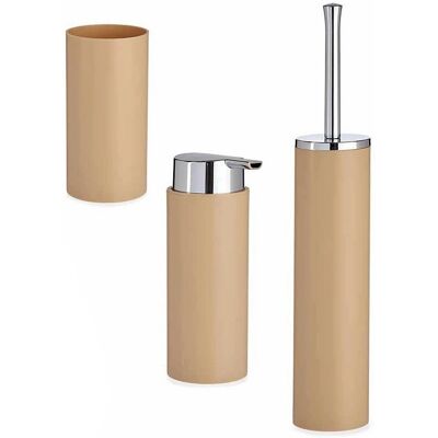 Ensemble de bain Berilo Marron - 3 Pièces Plastique Ensemble de bain Berilo Marron - 3 Pièces Plastique