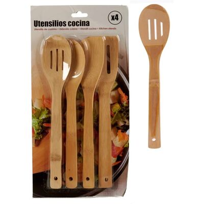 Bigbuy Home Set di utensili da cucina - 28951 Bambù Bigbuy Home Set di utensili da cucina - 28951 Bambù