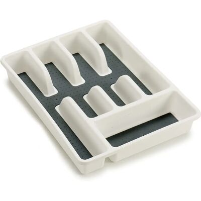 Bigbuy Home Organizzatore posate - Plastica - 22,5x4x32cm Bigbuy Home Organizzatore posate - Plastica - 22,5x4x32cm