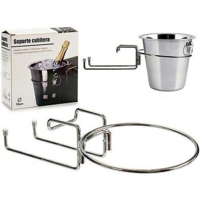BIGBUY HOME Supporto in Acciaio Inox - Supporto per Cubo di Ghiaccio BIGBUY HOME Supporto in Acciaio Inox - Supporto per Cubo di Ghiaccio