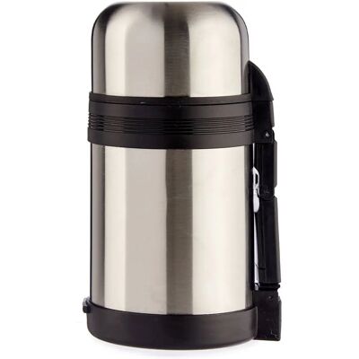 Bigbuy Home Termos Szary - 800 ml - Termos Bigbuy Home Termos Szary - 800 ml - Termos