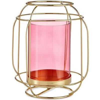 Decoratieve kaarshouder Roze Goud - Kaarsenhouder Decoratieve kaarshouder Roze Goud - Kaarsenhouder