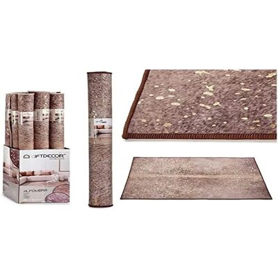 Wohnaccessoire Teppich Weiß Braun - Teppich Wohnaccessoire Teppich Weiß Braun - Teppich