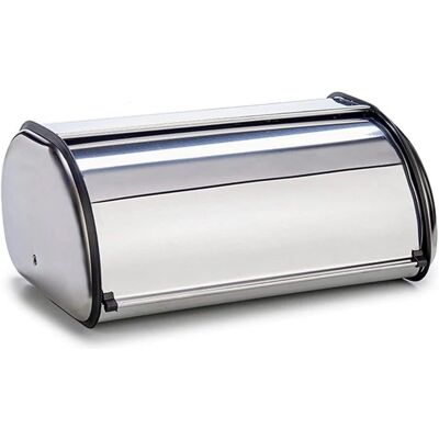 Bigbuy Home Brotkorb Silber - Brotkorb - Edelstahl - 28x19x42 cm Bigbuy Home Brotkorb Silber - Brotkorb - Edelstahl - 28x19x42 cm