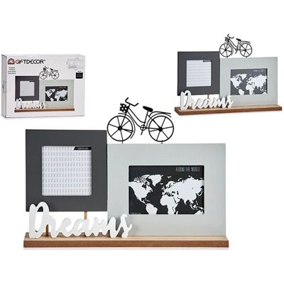 Cornice foto Dreams Gift Decor - Doppia - Legno Cornice foto Dreams Gift Decor - Doppia - Legno