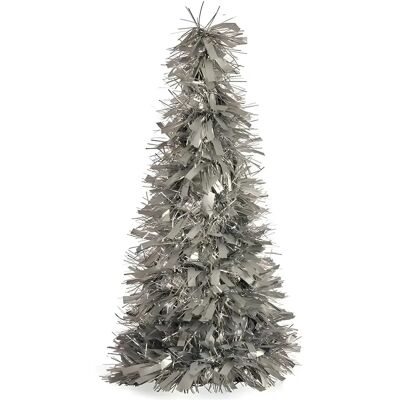 Arbre de Noël Argenté Krist+ 18x18x45,5cm - Sapin de Noël Arbre de Noël Argenté Krist+ 18x18x45,5cm - Sapin de Noël
