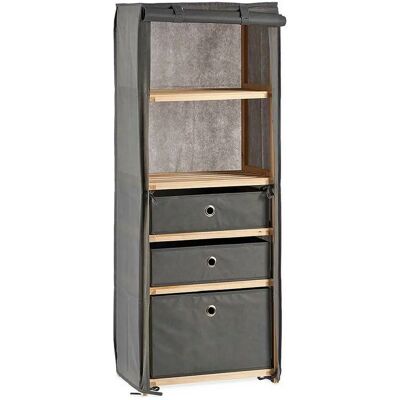 Bigbuy Regale MH10228H-2 Grau Braun Holz - Regale Bigbuy Regale MH10228H-2 Grau Braun Holz - Regale