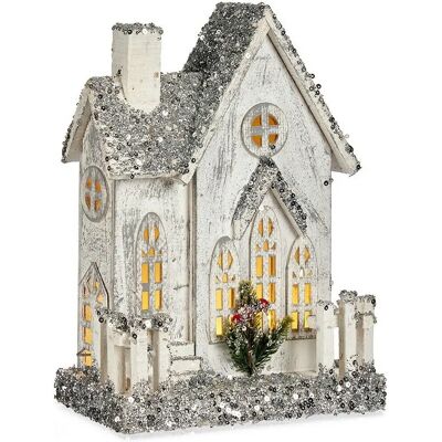 Krist+ Świąteczny Glitter LED Dom - Figurka Dekoracyjna Krist+ Świąteczny Glitter LED Dom - Figurka Dekoracyjna