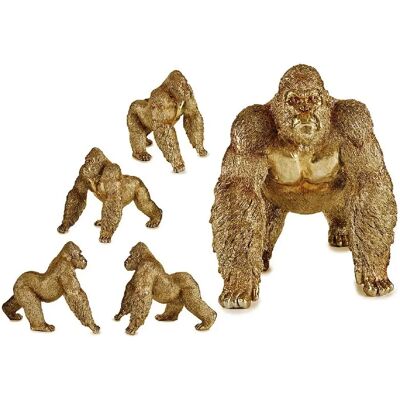 Gift Decor Gorilla Guld Resin - Dekoration - Gorilla Gift Decor Gorilla Guld Resin - Dekoration - Gorilla