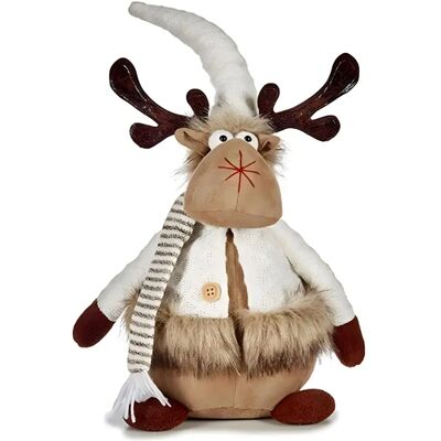 Krist+ Renne de Noël - Figurine de crèche - 15x43x19cm Krist+ Renne de Noël - Figurine de crèche - 15x43x19cm