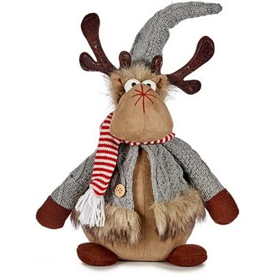 Krist+ Reno de Navidad Grey Brown - Christmas Reindeer Krist+ Reno de Navidad Grey Brown - Christmas Reindeer