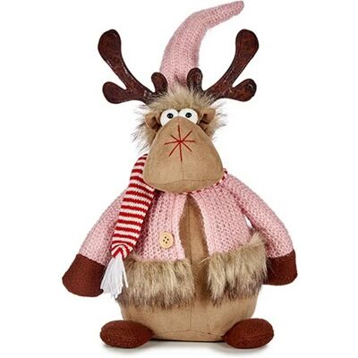 Krist+ Pink Brown Nativity figure - Christmas Reindeer Krist+ Pink Brown Nativity figure - Christmas Reindeer