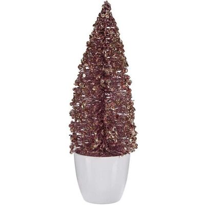Petit Sapin de Noël Rose Or et Krist+ - Sapin de Noël - Publicité Petit Sapin de Noël Rose Or et Krist+ - Sapin de Noël - Publicité