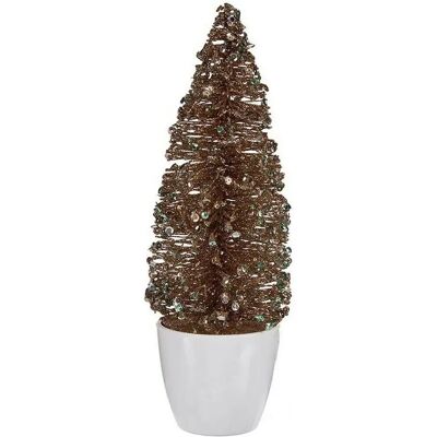 Krist+ Small Mint Champagne Plastic Christmas Tree - Christmas Tree Krist+ Small Mint Champagne Plastic Christmas Tree - Christmas Tree