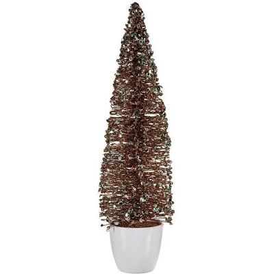 Krist+ Grand Sapin de Noël en Plastique Champagne Menthe - Sapin de Noël - Publicité Krist+ Grand Sapin de Noël en Plastique Champagne Menthe - Sapin de Noël - Publicité