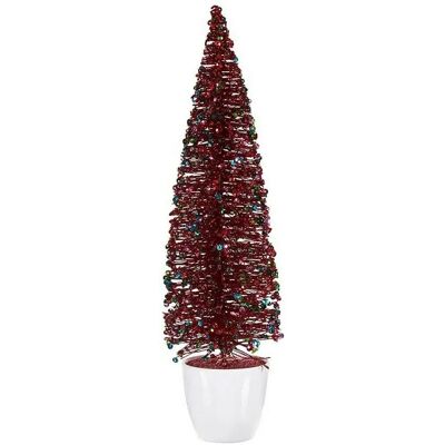 Krist+ Grand Sapin de Noël en Plastique Bleu Fuchsia - Sapin de Noël - Publicité Krist+ Grand Sapin de Noël en Plastique Bleu Fuchsia - Sapin de Noël - Publicité